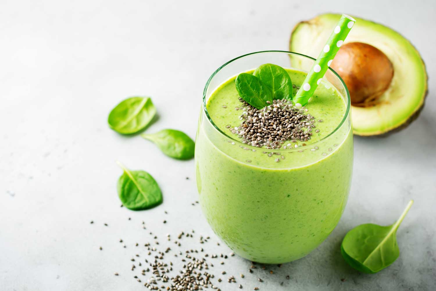 An avocado is used in several healthy smoothie recipes | Spine & Sport Physical Therapy | San Diego, Irvine, Sacramento, CA